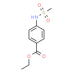 ChemSpider 2D Image | ethyl 4-(methylsulfonamido)benzoate | C10H13NO4S