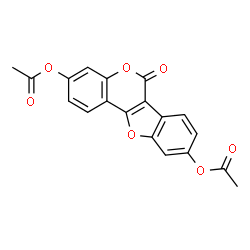 ChemSpider 2D Image | Coumestrol diacetate | C19H12O7