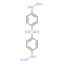 ChemSpider 2D Image | 1,1'-(Sulfonyldi-4,1-phenylene)dihydrazine | C12H14N4O2S