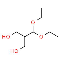 ChemSpider 2D Image | 2-(Diethoxymethyl)-1,3-propanediol | C8H18O4