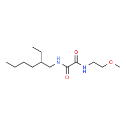 ChemSpider 2D Image | N-(2-Ethylhexyl)-N'-(2-methoxyethyl)ethanediamide | C13H26N2O3
