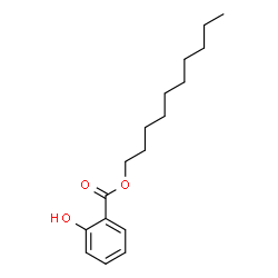 ChemSpider 2D Image | decyl 2-hydroxybenzoate | C17H26O3