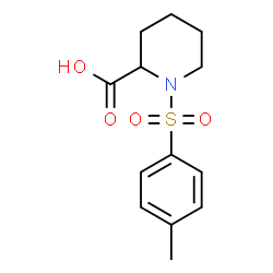 ChemSpider 2D Image | 1-tosylpiperidine-2-carboxylic acid | C13H17NO4S