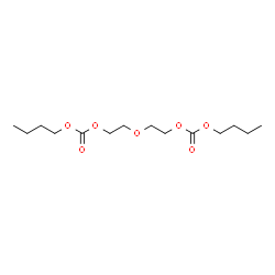 ChemSpider 2D Image | 2-(2-butoxycarbonyloxyethoxy)ethyl butyl carbonate | C14H26O7