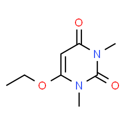 ChemSpider 2D Image | 6-ETHOXY-1,3-DIMETHYLPYRIMIDINE-2,4(1H,3H)-DIONE | C8H12N2O3
