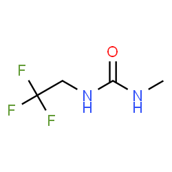 ChemSpider 2D Image | 3-methyl-1-(2,2,2-trifluoroethyl)urea | C4H7F3N2O