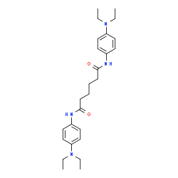 ChemSpider 2D Image | N,N'-Bis[4-(diethylamino)phenyl]hexanediamide | C26H38N4O2