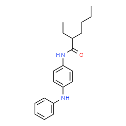 ChemSpider 2D Image | N-(4-Anilinophenyl)-2-ethylhexanamide | C20H26N2O