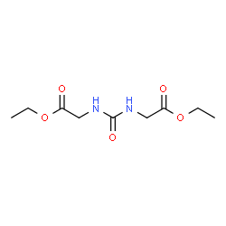 ChemSpider 2D Image | ethyl 2-[(2-ethoxy-2-oxo-ethyl)carbamoylamino]acetate | C9H16N2O5