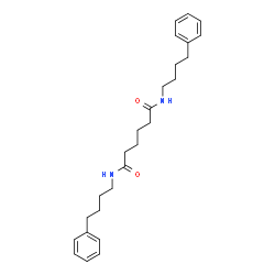 ChemSpider 2D Image | N,N'-Bis(4-phenylbutyl)hexanediamide | C26H36N2O2