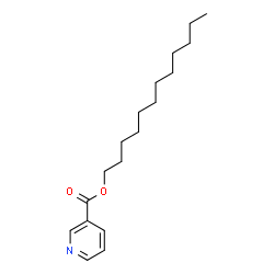 ChemSpider 2D Image | Nicotinic acid, dodecyl ester | C18H29NO2