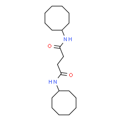 ChemSpider 2D Image | N,N'-Dicyclooctylsuccinamide | C20H36N2O2