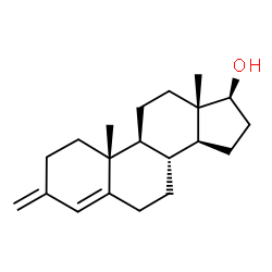ChemSpider 2D Image | (17beta)-3-Methyleneandrost-4-en-17-ol | C20H30O