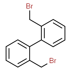 ChemSpider 2D Image | 2,2'-bis(bromomethyl)biphenyl | C14H12Br2