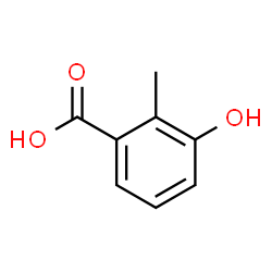 ChemSpider 2D Image | 3-Hydroxy-2-methylbenzoic acid | C8H8O3