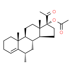 ChemSpider 2D Image | ANAGESTONE ACETATE | C24H36O3