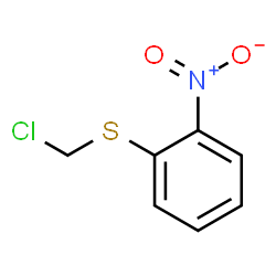 ChemSpider 2D Image | 1-[(Chloromethyl)sulfanyl]-2-nitrobenzene | C7H6ClNO2S