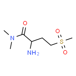 ChemSpider 2D Image | 2-Amino-N,N-dimethyl-4-(methylsulfonyl)butanamide | C7H16N2O3S