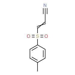 ChemSpider 2D Image | ?-(cyanovinyl)-p-tolylsulfone | C10H9NO2S