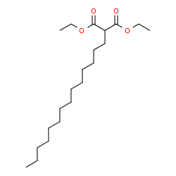 ChemSpider 2D Image | Diethyl tetradecylmalonate | C21H40O4
