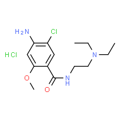 ChemSpider 2D Image | Metoclopramide hydrochloride [USAN:JAN] | C14H23Cl2N3O2