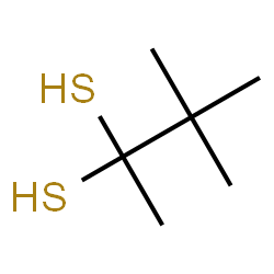 ChemSpider 2D Image | 3,3-Dimethyl-2,2-butanedithiol | C6H14S2