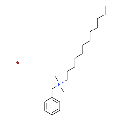 ChemSpider 2D Image | Benzododecinium bromide | C21H38BrN