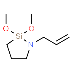 ChemSpider 2D Image | 1-Allyl-2,2-dimethoxy-1,2-azasilolidine | C8H17NO2Si