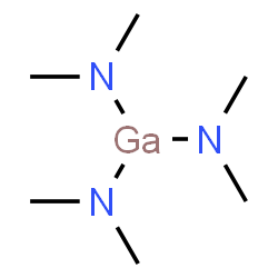 ChemSpider 2D Image | Gallium tris(dimethylazanide) | C6H18GaN3