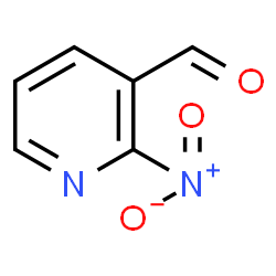 ChemSpider 2D Image | 2-Nitronicotinaldehyde | C6H4N2O3