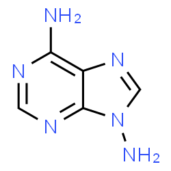 ChemSpider 2D Image | 9H-Purine-6,9-diamine | C5H6N6