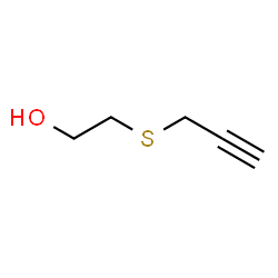 ChemSpider 2D Image | 2-(2-Propyn-1-ylsulfanyl)ethanol | C5H8OS
