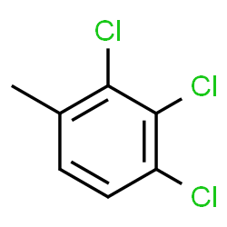 ChemSpider 2D Image | 2,3,4-TRICHLOROTOLUENE | C7H5Cl3
