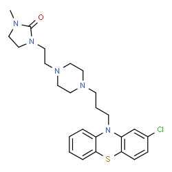 ChemSpider 2D Image | Imiclopazine | C25H32ClN5OS