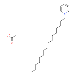 ChemSpider 2D Image | CETYLPYRIDINIUM ACETATE | C23H41NO2