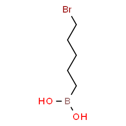 ChemSpider 2D Image | 5-Bromopentylboronic acid | C5H12BBrO2