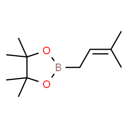 ChemSpider 2D Image | 3,3-Dimethylallylboronic acid pinacol ester | C11H21BO2