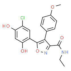 ChemSpider 2D Image | VER-50589 | C19H17ClN2O5