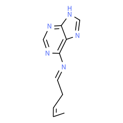 ChemSpider 2D Image | N6-(Penta-2,3-Dienyl)adenine | C10H11N5
