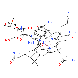 ChemSpider 2D Image | CSID:22376574 | C62H88CoN13O14P