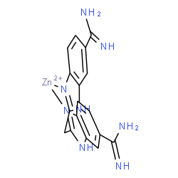 ChemSpider 2D Image | CSID:22376609 | C17H16N8Zn