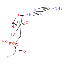 ChemSpider 2D Image | [5-(6-aminopurin-9-yl)-3-hydroxy-tetrahydrofuran-2-yl]methoxy-[[hydroxy(phosphonooxy)phosphoryl]methyl]phosphinic acid | C11H18N5O11P3