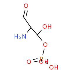 ChemSpider 2D Image | 2-Amino-1-hydroxy-3-oxopropyl dihydrogen phosphate | C3H8NO6P