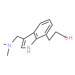 ChemSpider 2D Image | 3-{3-[(DIMETHYLAMINO)METHYL]-1H-INDOL-7-YL}PROPAN-1-OL | C14H20N2O