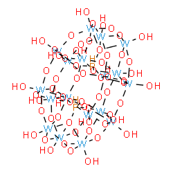 ChemSpider 2D Image | CSID:22378477 | H18O62P2W18
