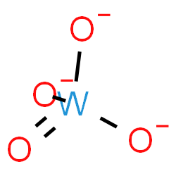 ChemSpider 2D Image | trioxido(oxo)tungsten | O4W