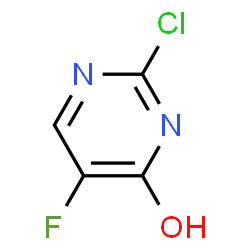 ChemSpider 2D Image | 2-chlor-5-fluorpyrimidin-4-ol | C4H2ClFN2O