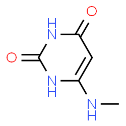 ChemSpider 2D Image | 6-METHYLAMINOURACIL | C5H7N3O2