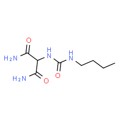 ChemSpider 2D Image | 2-[(Butylcarbamoyl)amino]malonamide | C8H16N4O3