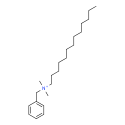 ChemSpider 2D Image | N-Benzyl-N,N-dimethyl-1-tridecanaminium | C22H40N